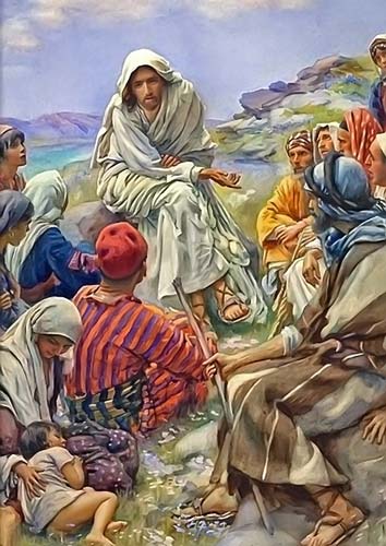 Matt 5-1 Sermon on the Mount copping