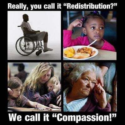 Really, you call it Redistribution?